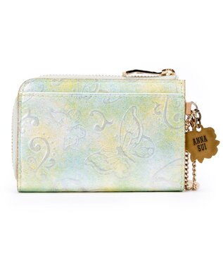 ANNA SUI パピヨン マルチケース グリーン