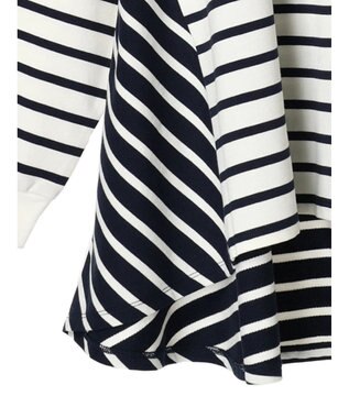 AMERICAN HOLIC バックフレアミニ裏毛チュニック Border