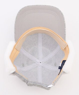 23区GOLF 【WOMEN】耳当て付きキャップ ライトグレー系