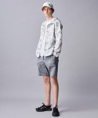 JOSEPH ABBOUD MOUNTAIN 【ゆったり】グリットワッフル アウトドアTシャツ ホワイト系