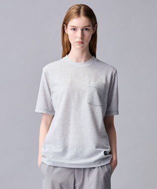  【ゆったり】グリットワッフル アウトドアTシャツ