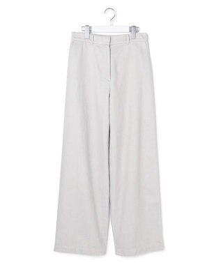 ICB 【先行予約】コットンカラーデニム カーブパンツ ライトグレー