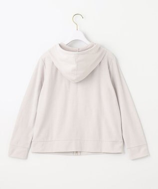 ANY SIS 【UVケア・接触冷感】リップル パーカー アイスグレー