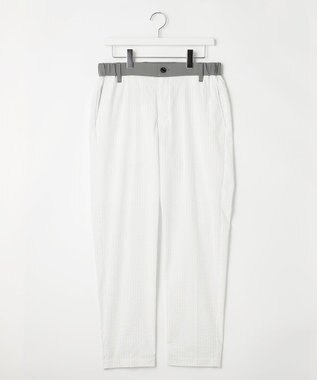 23区GOLF 【23Fondation/MEN】【ストレッチ】ＣＯＯＬＭＡＸ サッカーパンツ ホワイト系2