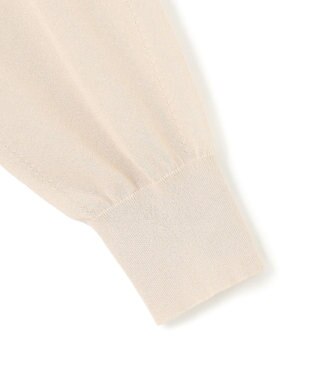 23区 【洗える】ライトシアーニット ブルゾン ベージュ系