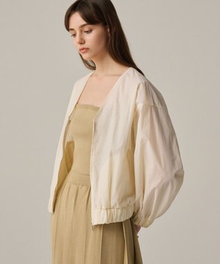 uncrave 【手洗い可】ドライタッチ ニット カップ付き バンドゥ（uncrave WHITE） サンドベージュ×ゴールド