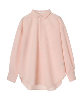 Green Parks ゆったりサッカーシャツ Light Pink