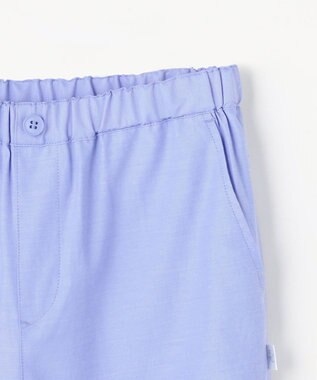 組曲 KIDS 【150-170㎝】 クロップドカフスパンツ サックスブルー