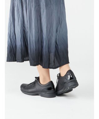 ASICS WALKING ペダラウォーキングシューズ 2E ヒール高3.0cm ブラック系