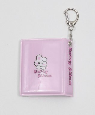 WEGO 【痛バ＆推し活グッズ】ゆるアニマルIDフォトアルバムキーホルダー 柄1