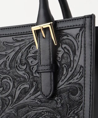 GRACE CONTINENTAL Square Tote ブラック