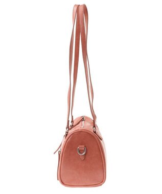 Green Parks ・ＱＵＯＮ　Ｗ　ＺＩＰ　２ｗａｙボストンバッグ Pink