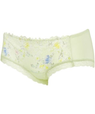 WACOAL ボーイレングス ショーツ 【リボンブラ 脇すっきり】 BRB433とペア はきこみ丈あさめ ナイロンベア天竺素材(バック) レディース PRA633 /ワコール メロン