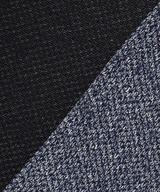 JOSEPH ABBOUD 【ストレッチ/カーディガンジャケット】コットンメランジジャージー ジャケット ネイビー系