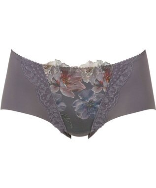 Wing ショーツ 【スキマフィットブラ】 KB2364とペア やさしいフィット感 フリーカッティング(裾) はきこみ丈あさめ KF2964 ウイング／ワコール ダークブラウン