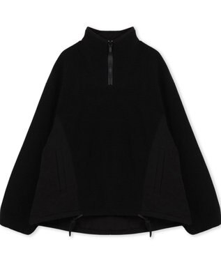 Chacott Chacott BALANCE ボアハーフジップジャケット ブラック