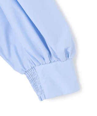 UNFILO 【新色追加】ボリュームスリーブ ブラウス サックス