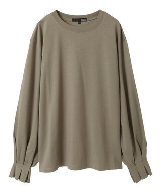 Green Parks ・ＳＵＧＡＲ　ＳＰＯＯＮ　タックスリーブロンＴＥＥ Gray Beige