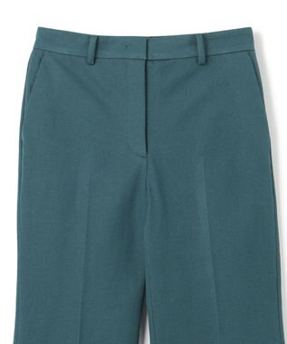 JOSEPH ギャバジンストレッチ　フィットフレアートラウザーズ Dark Teal