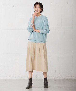 J.PRESS LADIES 【WEB限定】2way 天然石 イヤカフ リング ブラウン系