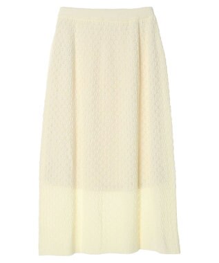 AMERICAN HOLIC レース編みスカート Ivory