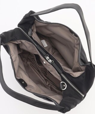 Y'SACCS シワナイロン2WAYトートバッグ Sサイズ ブラック