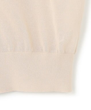 23区 【洗える】ライトシアーニット ブルゾン ベージュ系