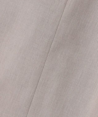 J.PRESS LADIES 【セットアップ対応・洗える・撥水・防汚】コットンFITTYシャーク スカート ベージュ系