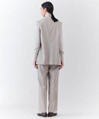 23区 【エステータ】ライトダブルクロス パンツ グレージュ