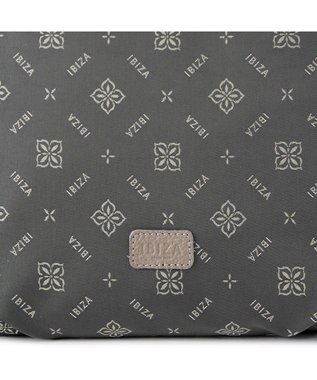 IBIZA モノグラムナイロン　ショルダーバッグ ダークグレー