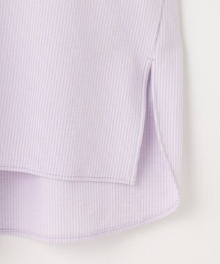 自由区 L 【WEB限定・洗える】サッカージャージー カットソー ラベンダー