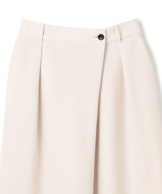 UNFILO アシンメトリー ラップパンツ アイボリー