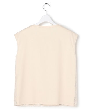 23区 【先行予約】コードエンブロイダリージャージー フレンチスリーブ カットソー ベージュ系