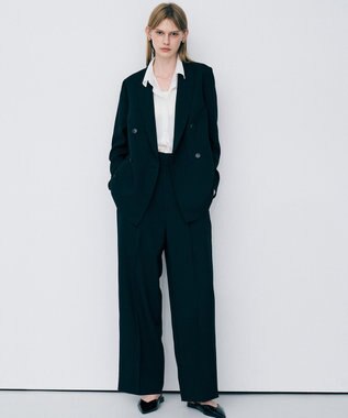 uncrave ウォッシャブルドライサップ ジャケット ブラック(WEB限定カラー）