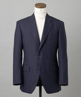 GOTAIRIKU 【山栄毛織】ウールモヘア ネイビー系8