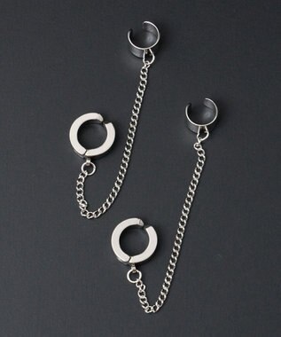 WEGO Ｍカフデザインイヤリング