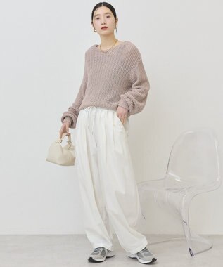 AMERICAN HOLIC ルーズニットプルオーバー Beige