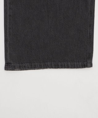 WEGO サマーデニムルーズワイドパンツ デニムブラック