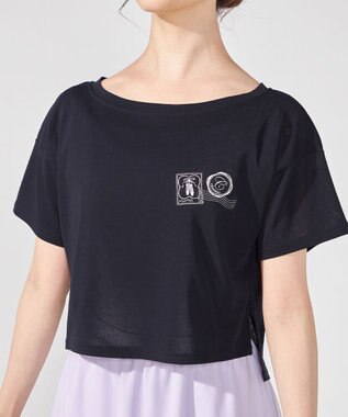 Chacott Tシャツ ネイビー