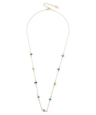AMERICAN HOLIC サザレ天然石ネックレス Blue