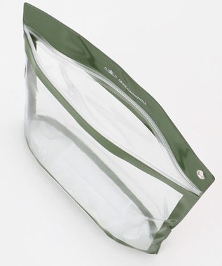 GRACE CONTINENTAL Fabricスクエアポーチ-AW ブラック