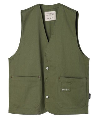 CRAFT STANDARD BOUTIQUE 【リサイクル】ヘビーツイルワークベスト Khaki