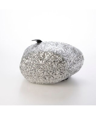 UNBILLION カシュカシュ cachecache / スパンコールかごトートバッグ シルバー