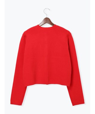 Te chichi 【R by Te chichi】ポケット付きミラノリブカーディガン《2025winter catalog item》 レッド