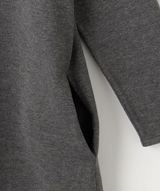 組曲 【新色追加！】Elena襟付き ニットワンピース グレー系8