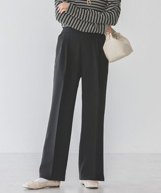 AMERICAN HOLIC 美・美・美Ｗクロスストレッチスラックスパンツ Black