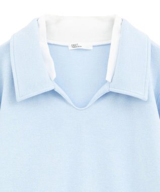 CRAFT STANDARD BOUTIQUE レイヤード風プルオーバー Light Blue