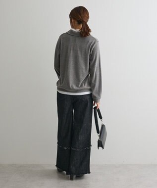 CRAFT STANDARD BOUTIQUE レイヤード風プルオーバー Charcoal Gray