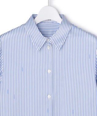 ICB 【30th ANNIVERSARY】LONDONストライプシャツ オフホワイト×ブルーストライプ
