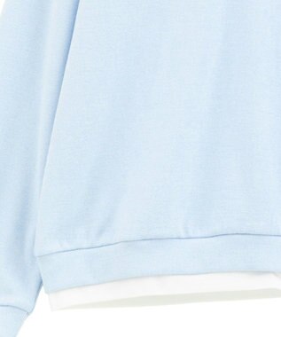 CRAFT STANDARD BOUTIQUE レイヤード風プルオーバー Light Blue